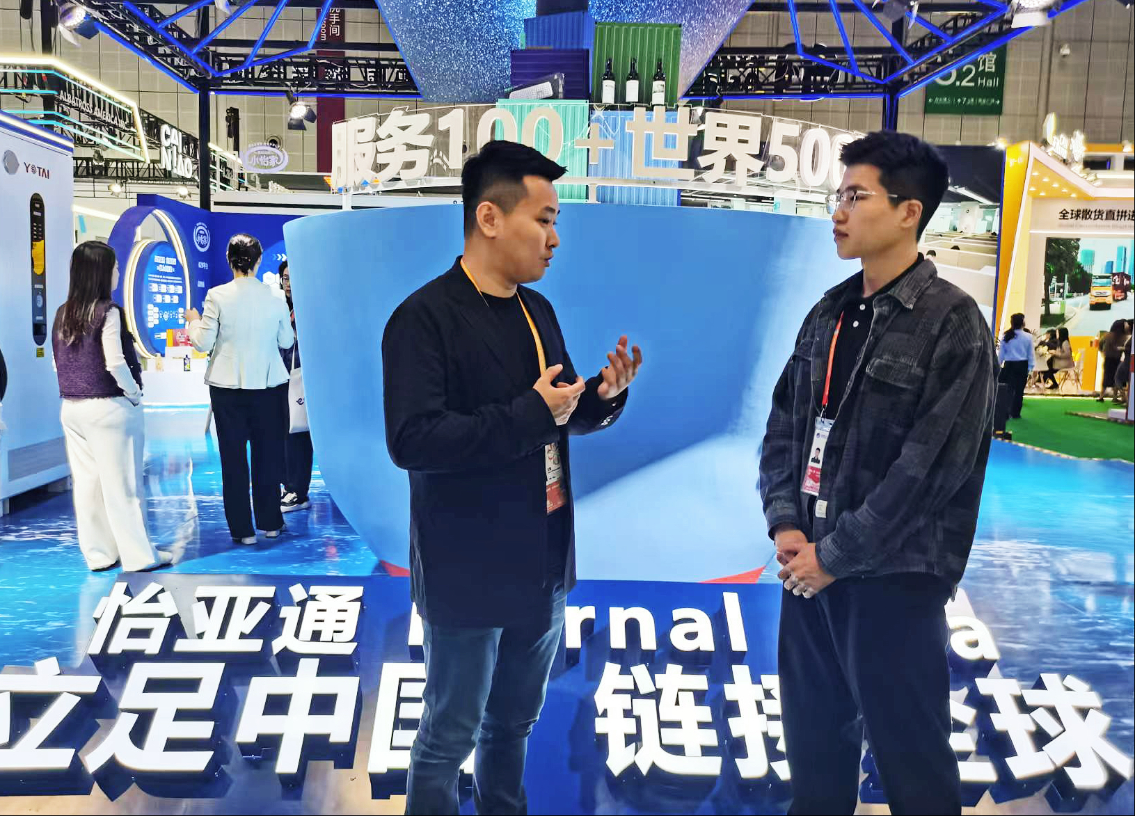 进博故事丨jinnianhui今年会王辉：进博会促进商业和文化交流